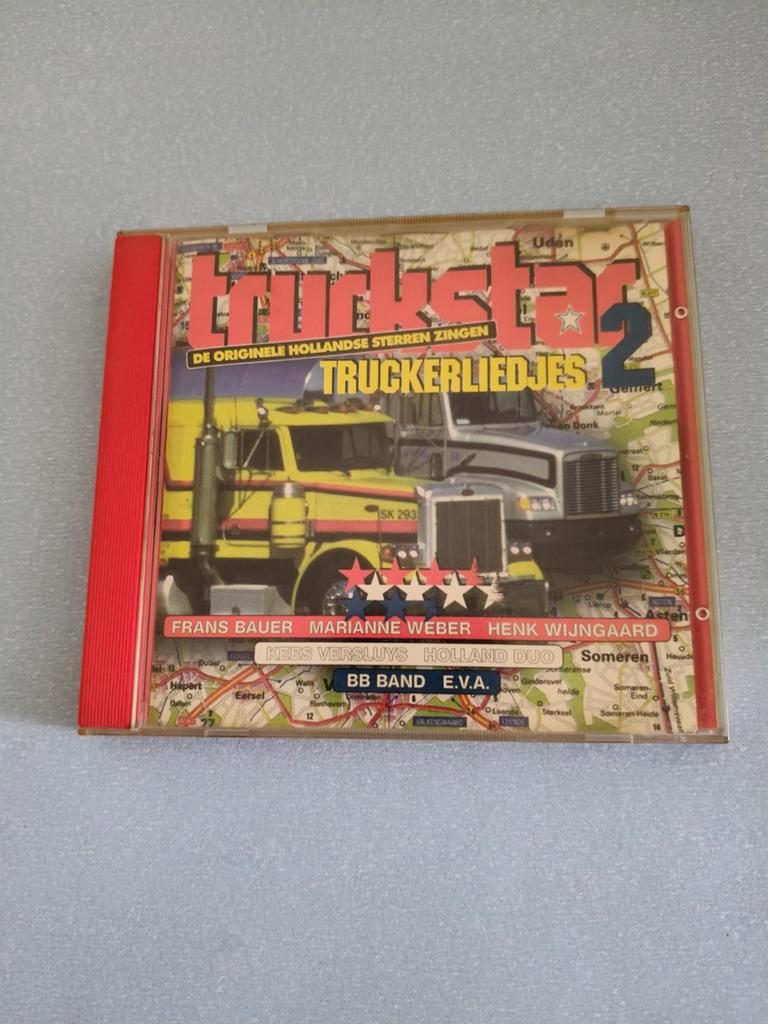 Truckstar 2 Truckerliedjes CD - Diverse Artiesten, Cd's en Dvd's, Ophalen, Gebruikt, Levenslied of Smartlap