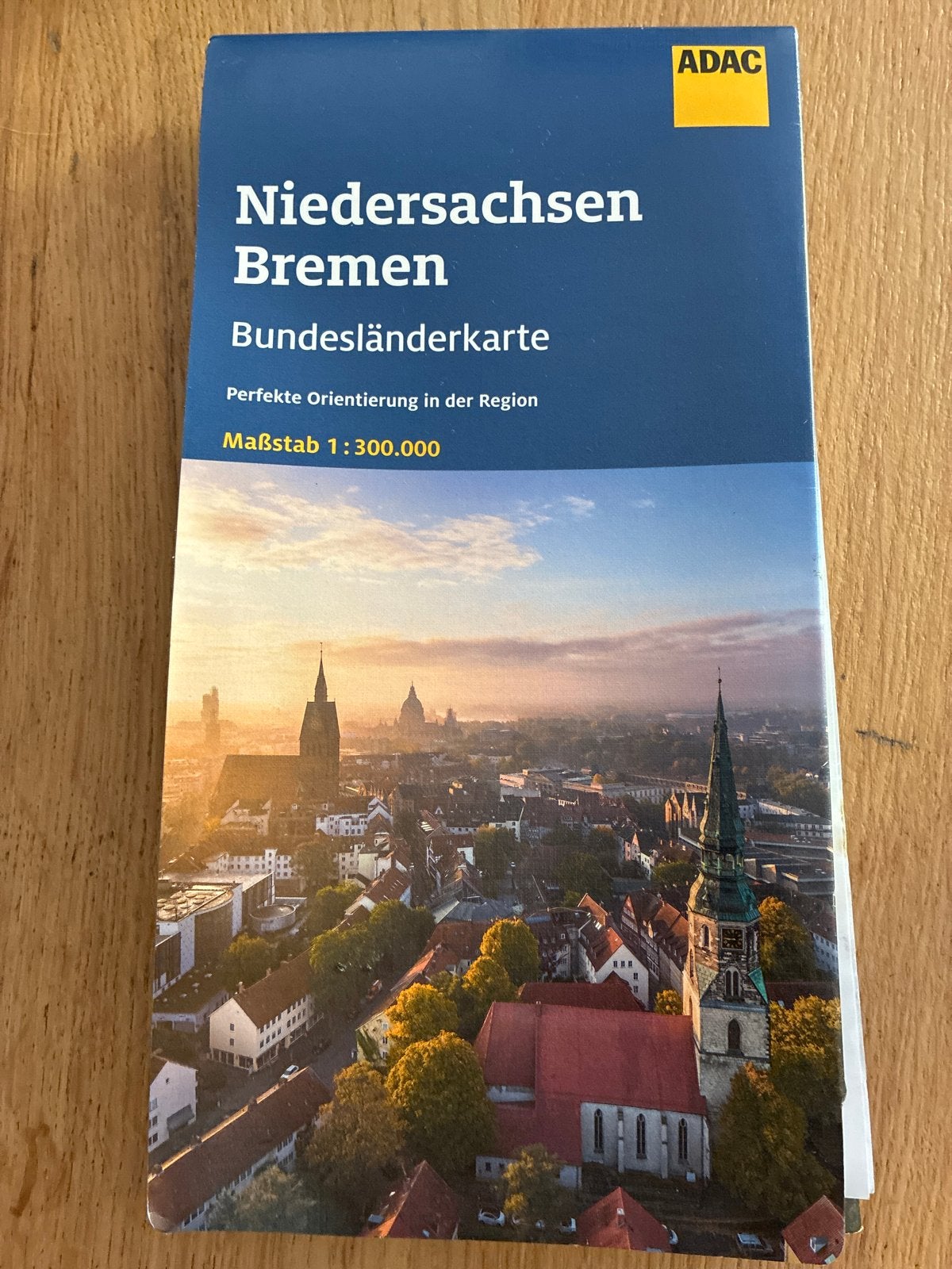 ADAC wegenkaart Niedersachsen Bremen 2021, 2000 tot heden, Ophalen of Verzenden, Duitsland, Landkaart