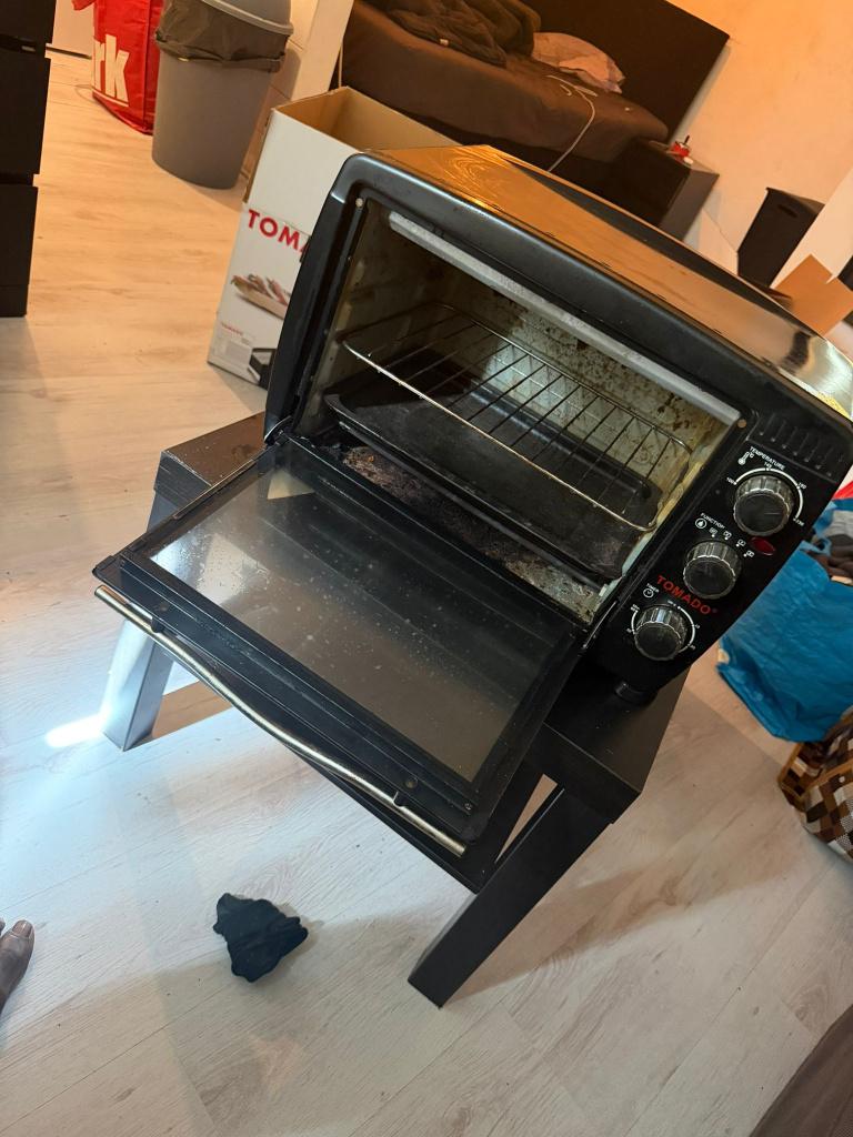 Tomado mini oven gebruikt, Ophalen, Minder dan 45 cm, Gebruikt, Hete lucht