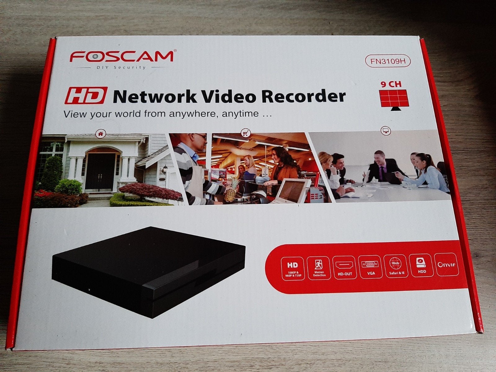 Foscam FN3109H HD Network Video Recorder (NVR), Ophalen of Verzenden, Zo goed als nieuw