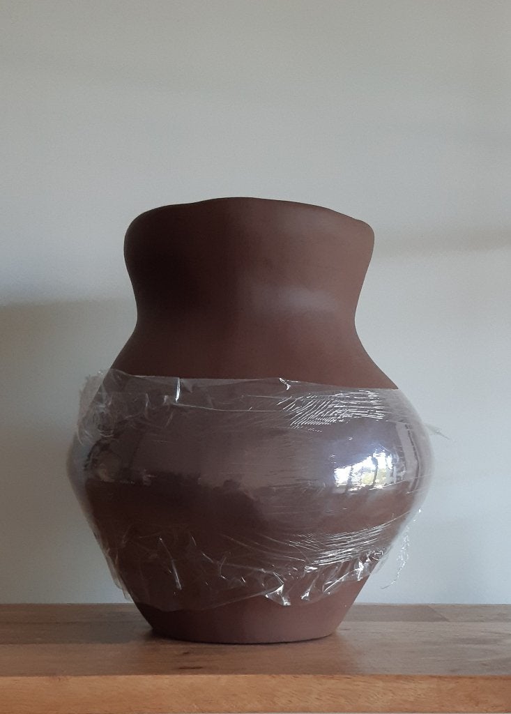 Ikea Piet Hein Eek vaas Limited 2018, Ophalen, Nieuw, Bruin, Steen/keramiek