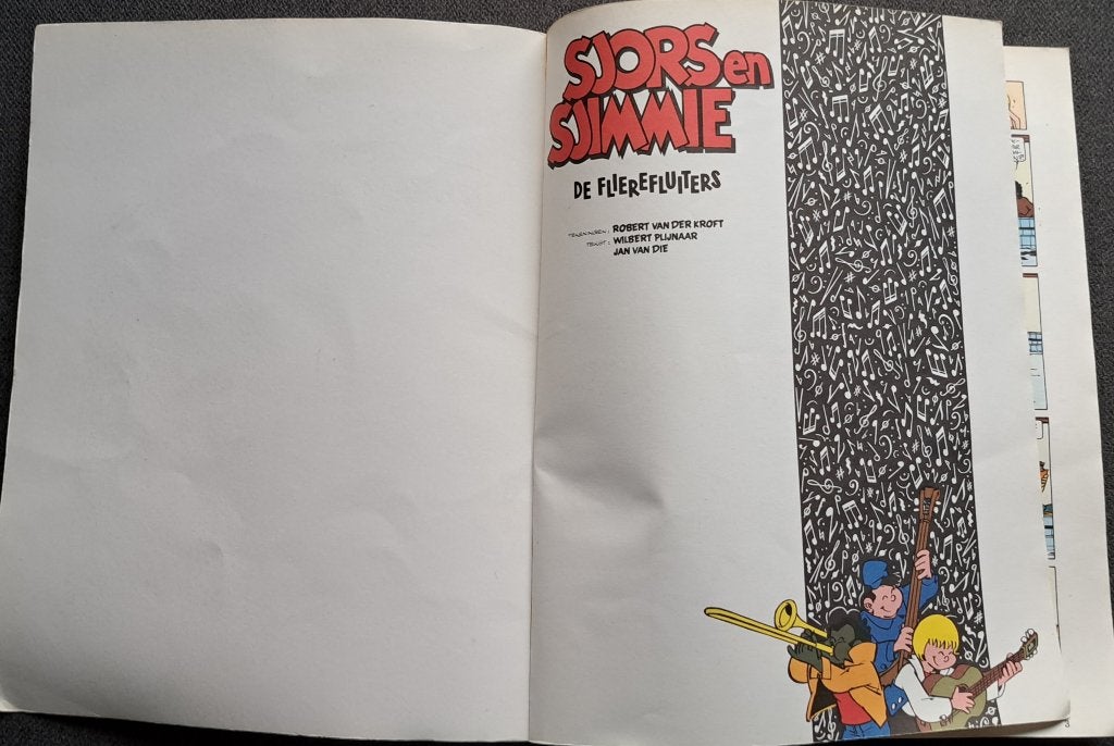Sjors en sjimmie: De flierefluiters nr. 8, Eén stripboek, Ophalen of Verzenden, Gelezen