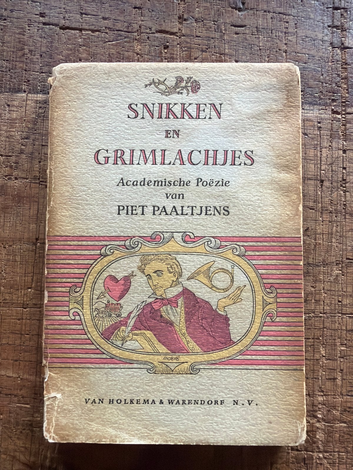 Snikken en Grimlachjes - Academische Poëzie van Piet Paaltje, Ophalen of Verzenden, Gelezen, Eén auteur