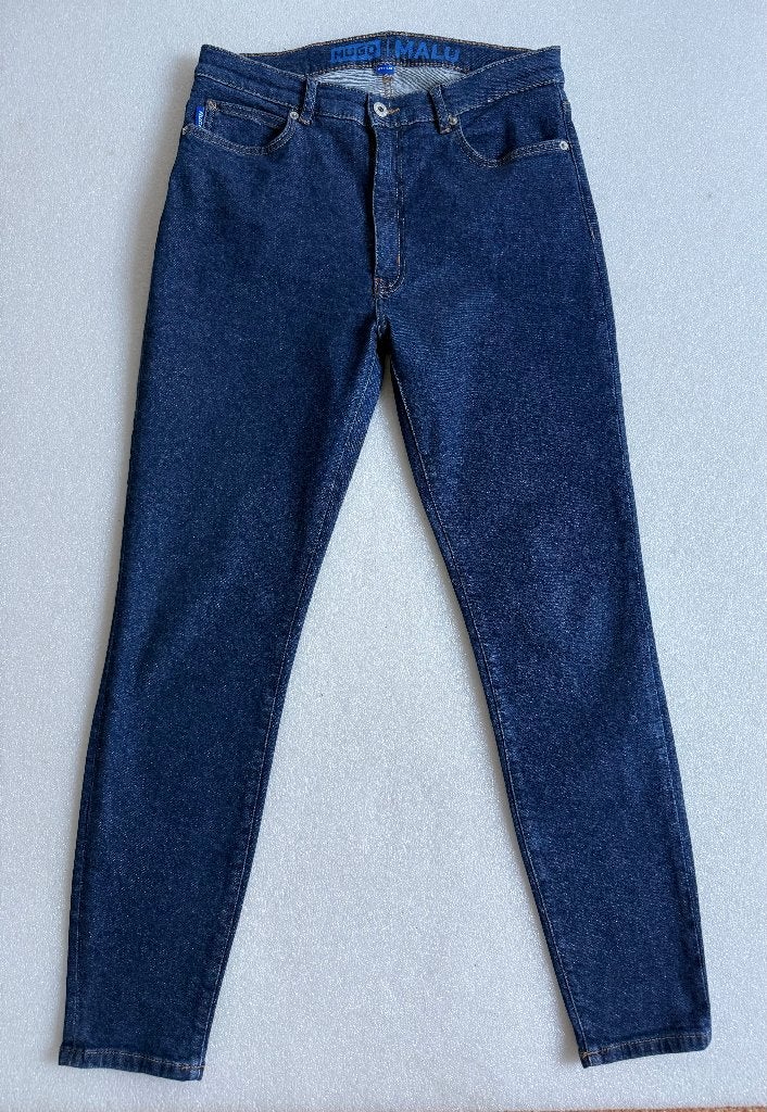 HUGO Balu jeans maat 31/32, Blauw, Ophalen of Verzenden, Zo goed als nieuw, W30 - W32 (confectie 38/40)