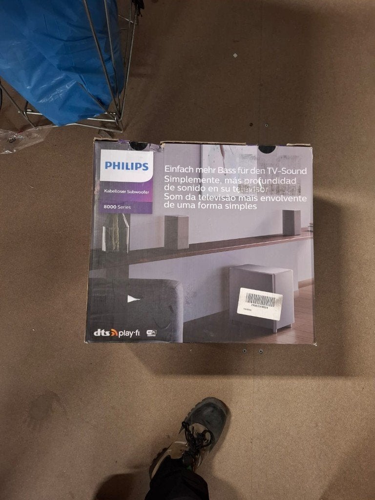 Philips Draadloze subwoofer TAW8506 | DLS18897, Subwoofer, TP-Vision Europe, Nieuw, Ophalen of Verzenden