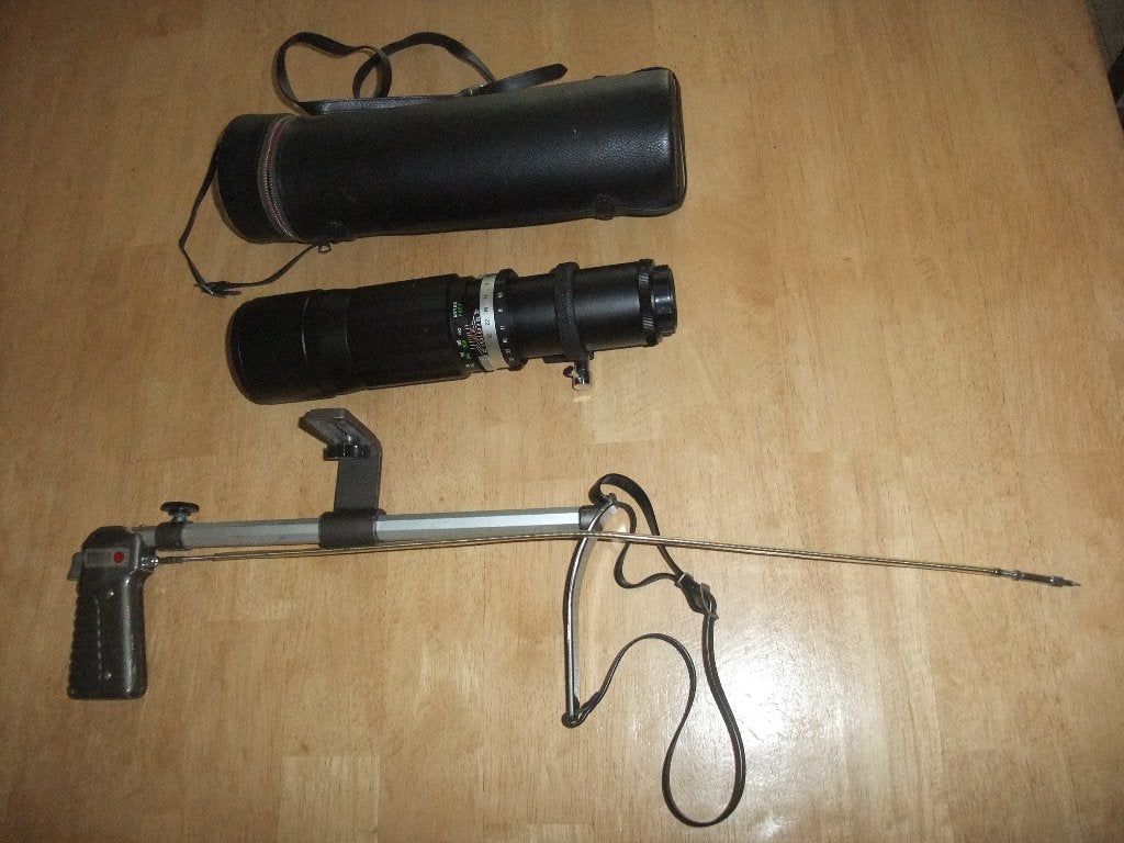 Soligor 400mm 6.3 telelens M42, Gebruikt, Telelens, Ophalen, Beschermhoes/tas