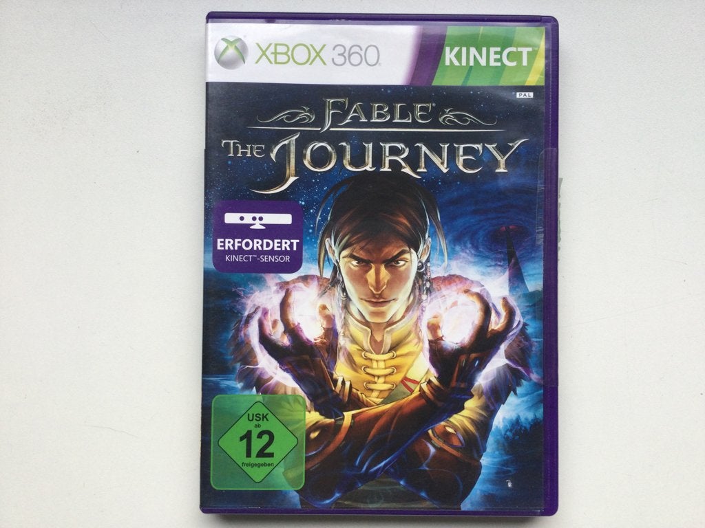 Fable The Journey Microsoft Xbox 360 Spiel, Gebruikt, 1 speler, Eén computer, Ophalen of Verzenden