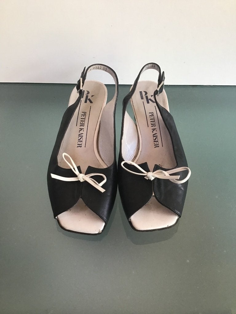 Peter Kaiser sandalen zwart wit 37 | Gratis verzenden, Peter Kaiser, Verzenden, Zwart, Sandalen of Muiltjes