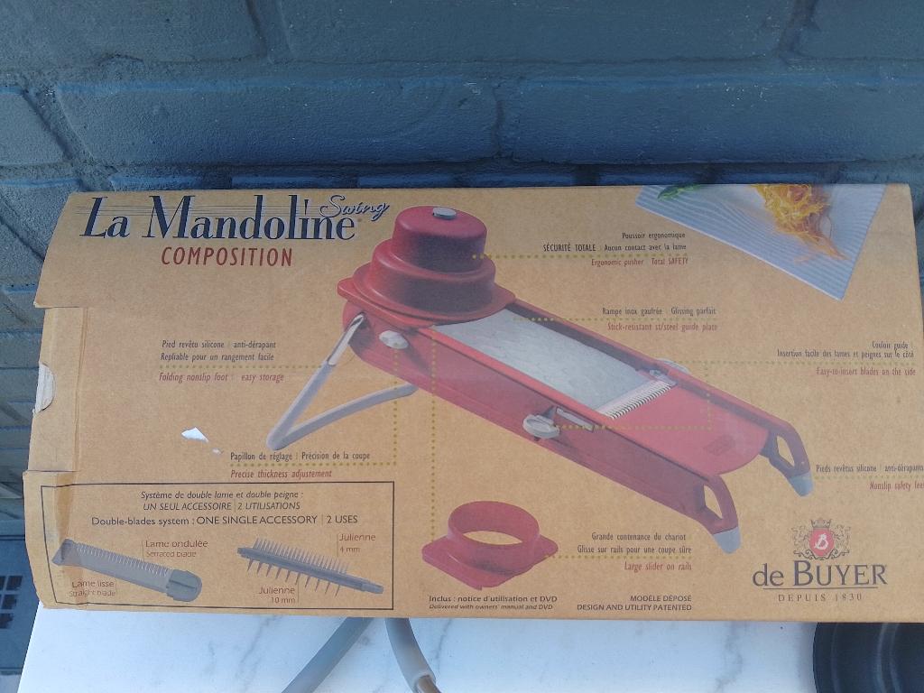 Keuken mandoline de Buyer, Overige typen, Ophalen of Verzenden, Zo goed als nieuw