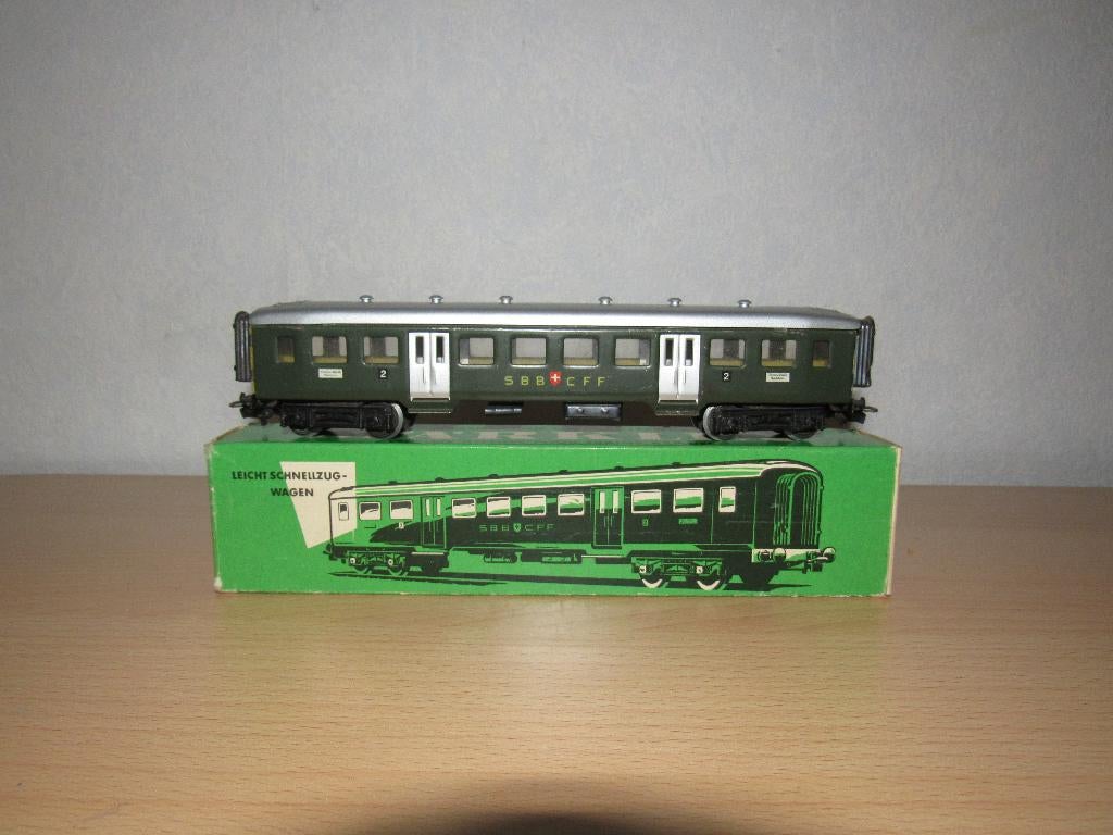 Marklin 4038.2 SBB/CFF, Wisselstroom, Gebruikt, Wagon, Ophalen of Verzenden