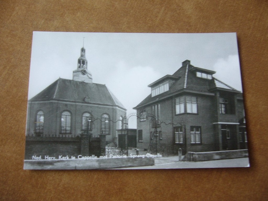 SPRANG - CAPELLE  =  NED HERV KERK EN PASTORIE, Verzamelen, Ophalen of Verzenden, 1940 tot 1960, Ongelopen