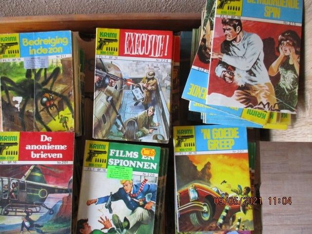 adv1975 krimi ministrip, Eén stripboek, Ophalen, Gelezen