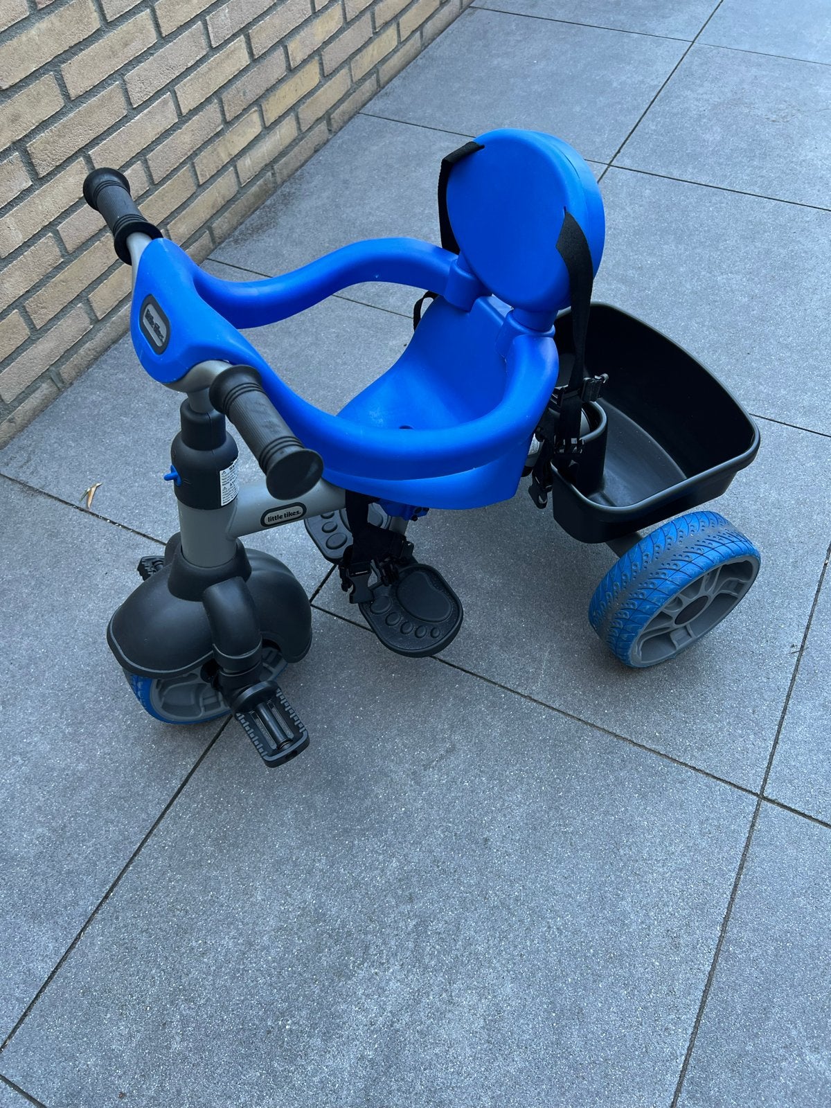 Little Tikes driewieler, Ophalen, Gebruikt, Duwstang