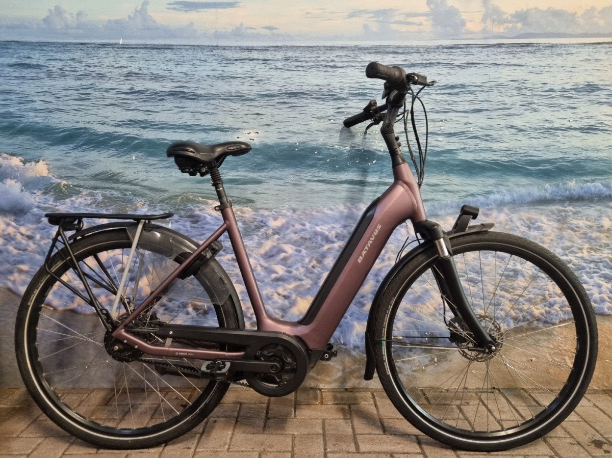 Batavus Finez E-Go Power Exclusive, riem, 625Wh, B, Fietsen en Brommers, Elektrische fietsen, Ophalen, Gebruikt, -, -