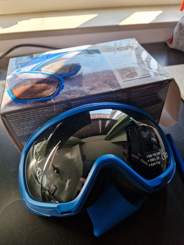Tchibo Skibril / Snowboardbril, Ophalen of Verzenden, Zo goed als nieuw