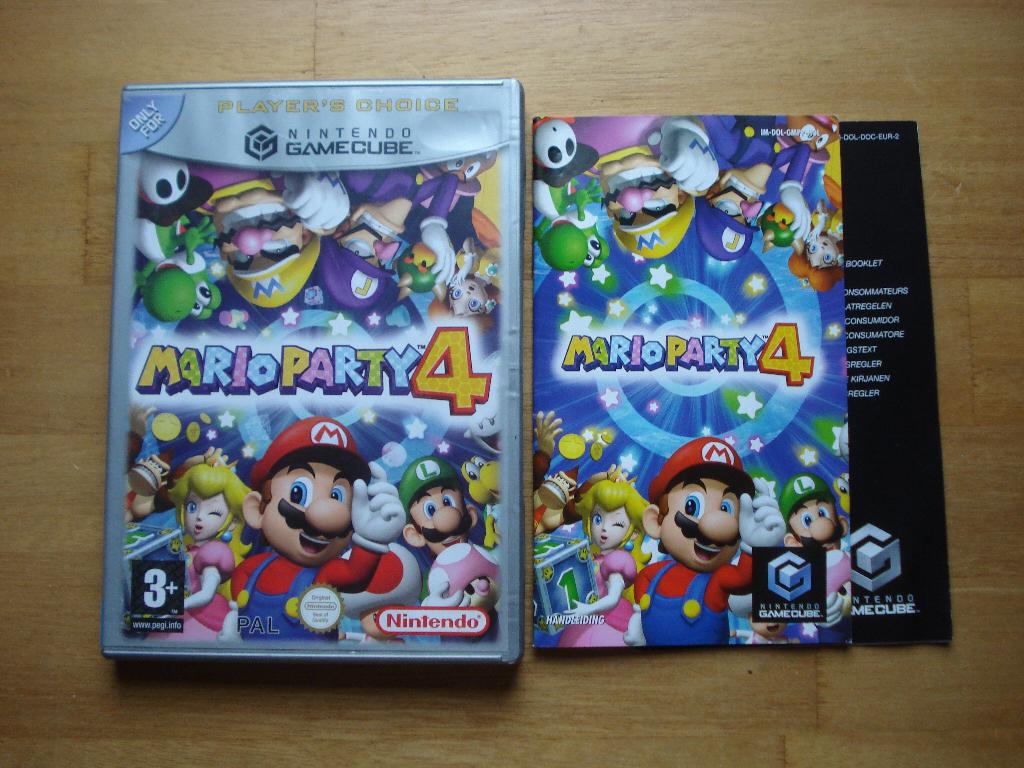 Mario party 4 gamecube, Spelcomputers en Games, Games | Nintendo GameCube, Avontuur en Actie, Ophalen of Verzenden, Zo goed als nieuw