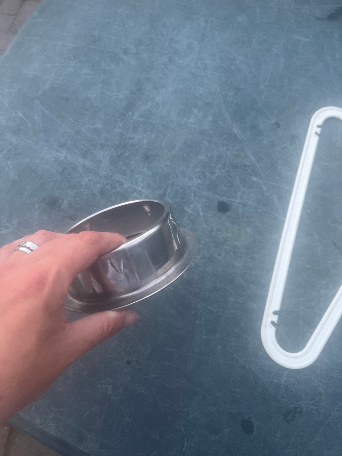 Kachel buiten afsluiter 125mm, Ophalen, Nieuw