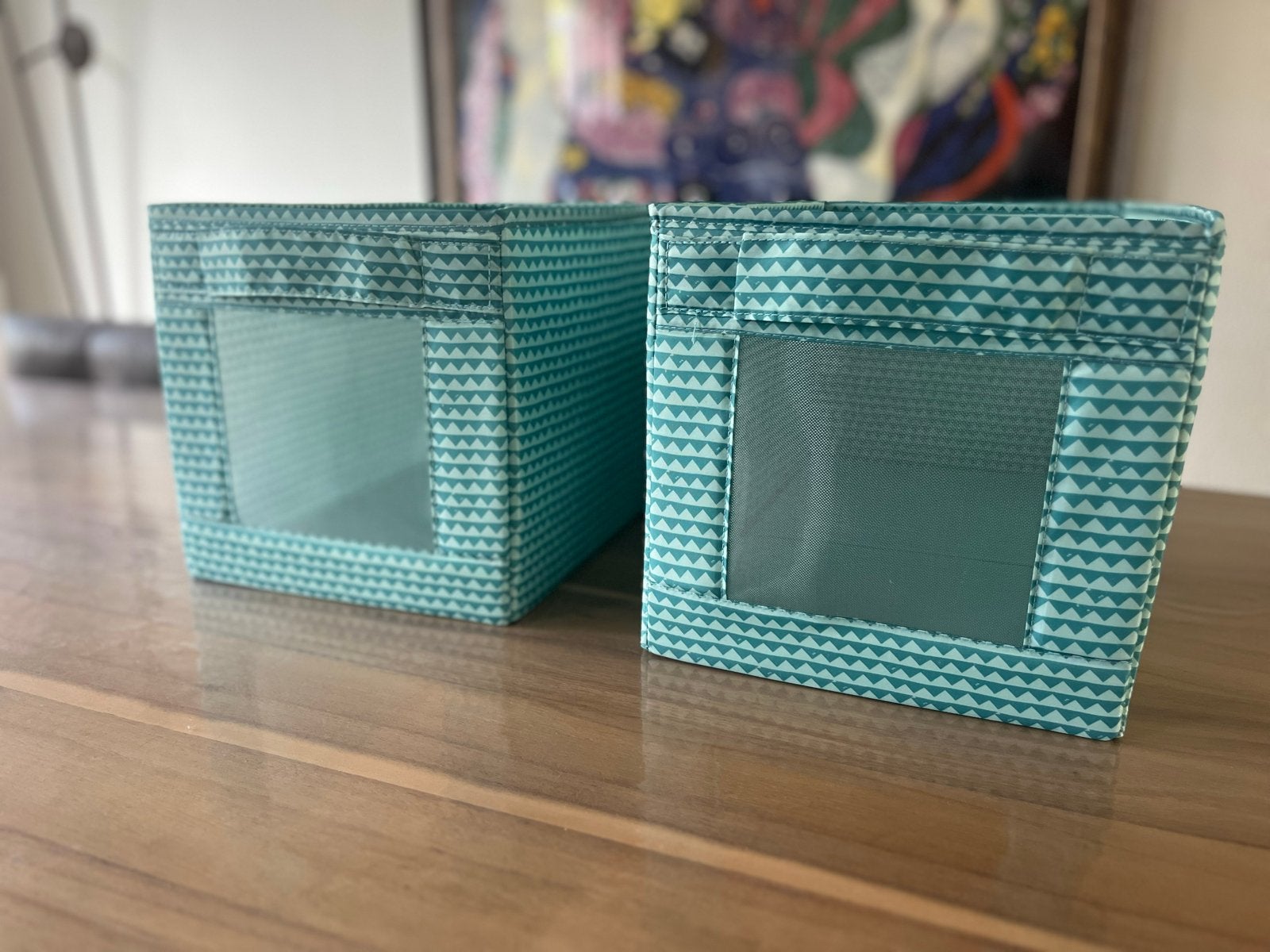 IKEA UPPRYMD Opbergdozen - Set van 2, Ophalen of Verzenden, Zo goed als nieuw, 5 – 50, Minder dan 50 cm