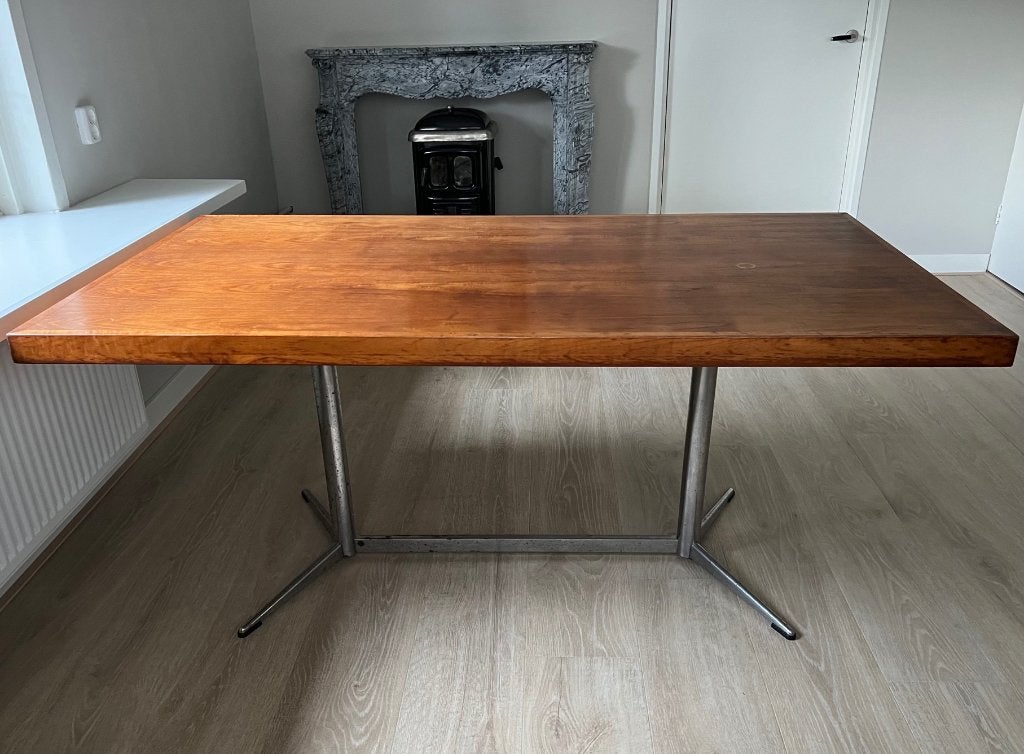 vintage tafel, Ophalen, Gebruikt, Vintage jaren '60/'70, 50 tot 100 cm