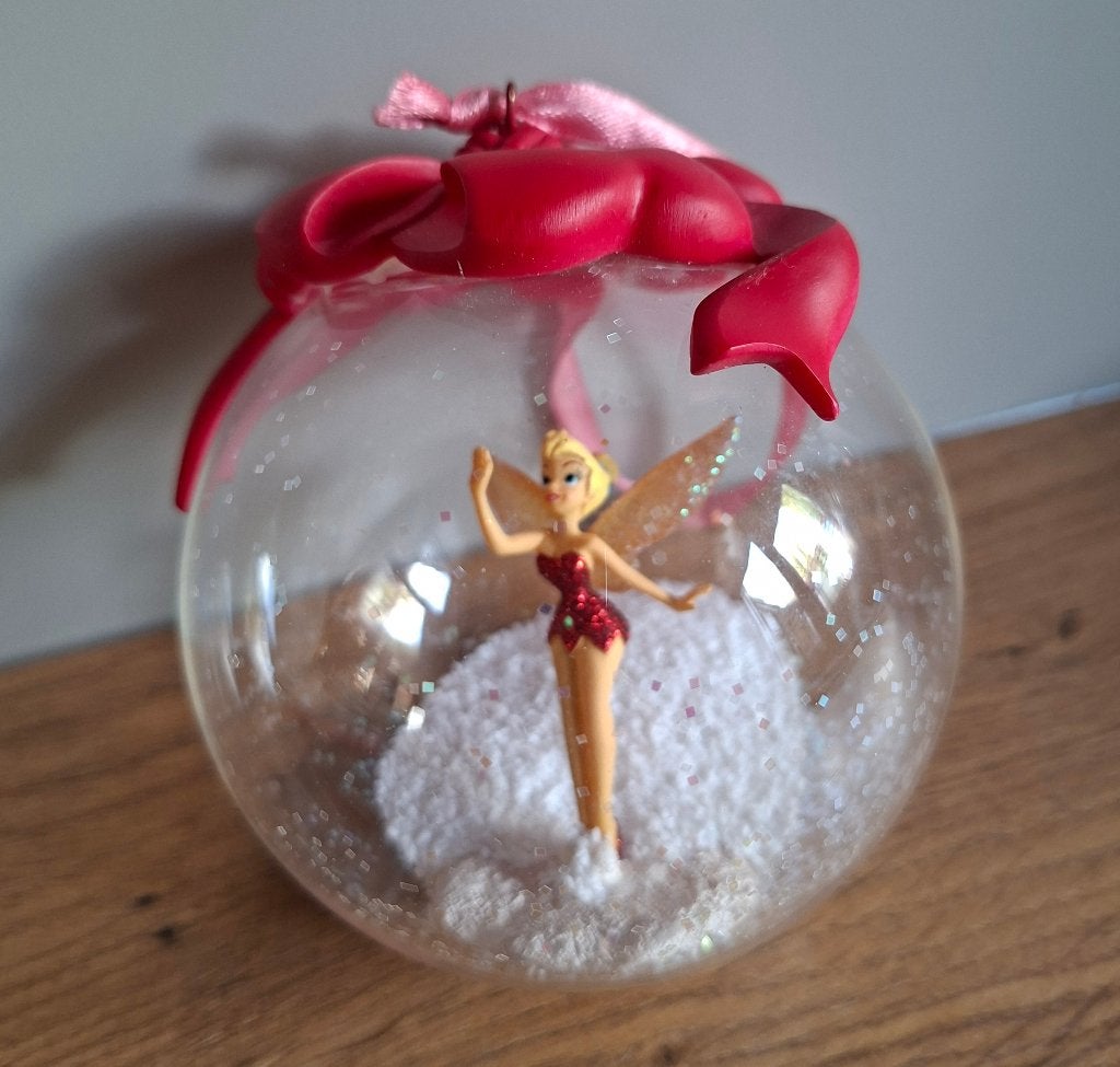 Tinkerbell Kerstornement Disneyland Parijs, Verzamelen, Disney, Ophalen of Verzenden, Overige figuren, Zo goed als nieuw, Overige typen