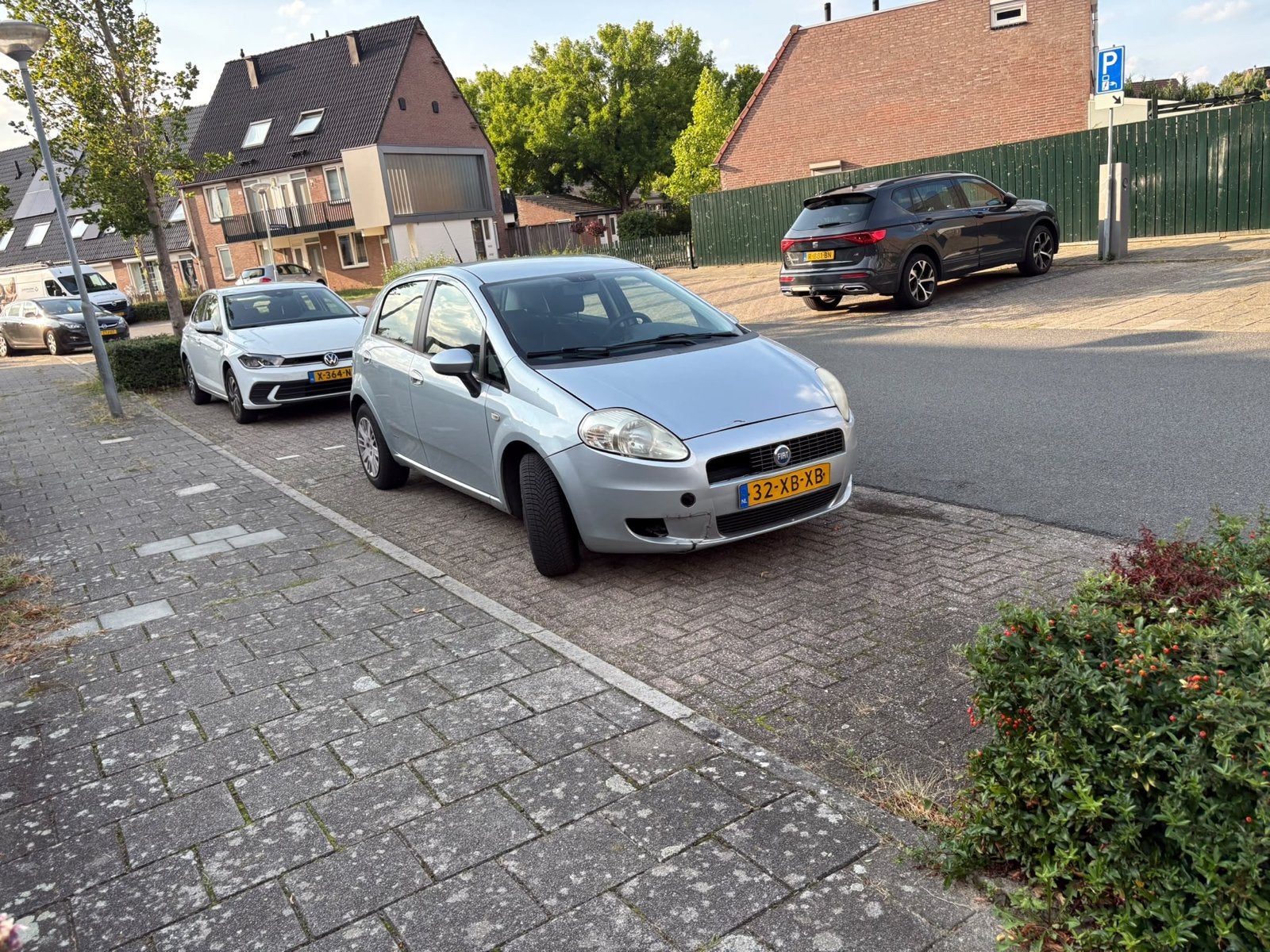 Fiat grande punto 1.2 5DR 2007 Grijs
