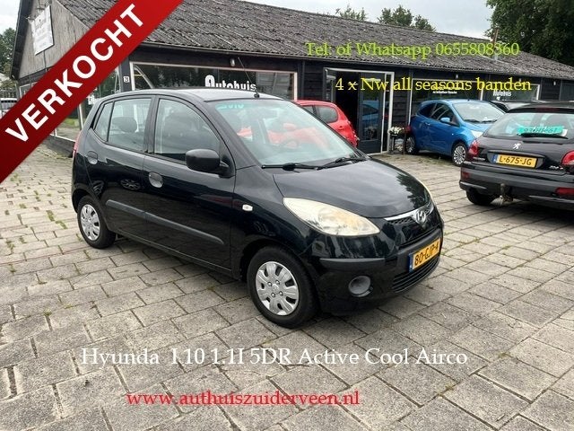 HYUNDAI I 10 1.1I 5DR Active Cool Airco Nette Auto, Auto's, Hyundai, Stof, Gebruikt, 31 €/maand, 4 cilinders
