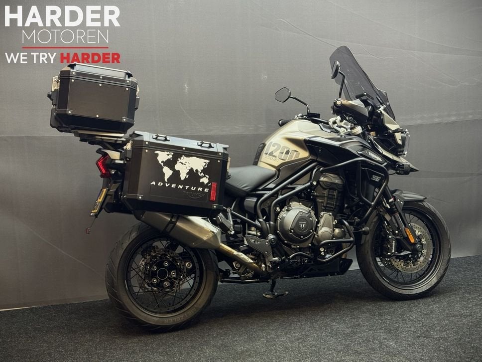 TRIUMPH TIGER 1200 SE DESERT EDITION | FULL OPTION|ALS NIEUW, Motoren, 1215 cc, Motorrijbewijs A, Bedrijf, Meer dan 35 kW