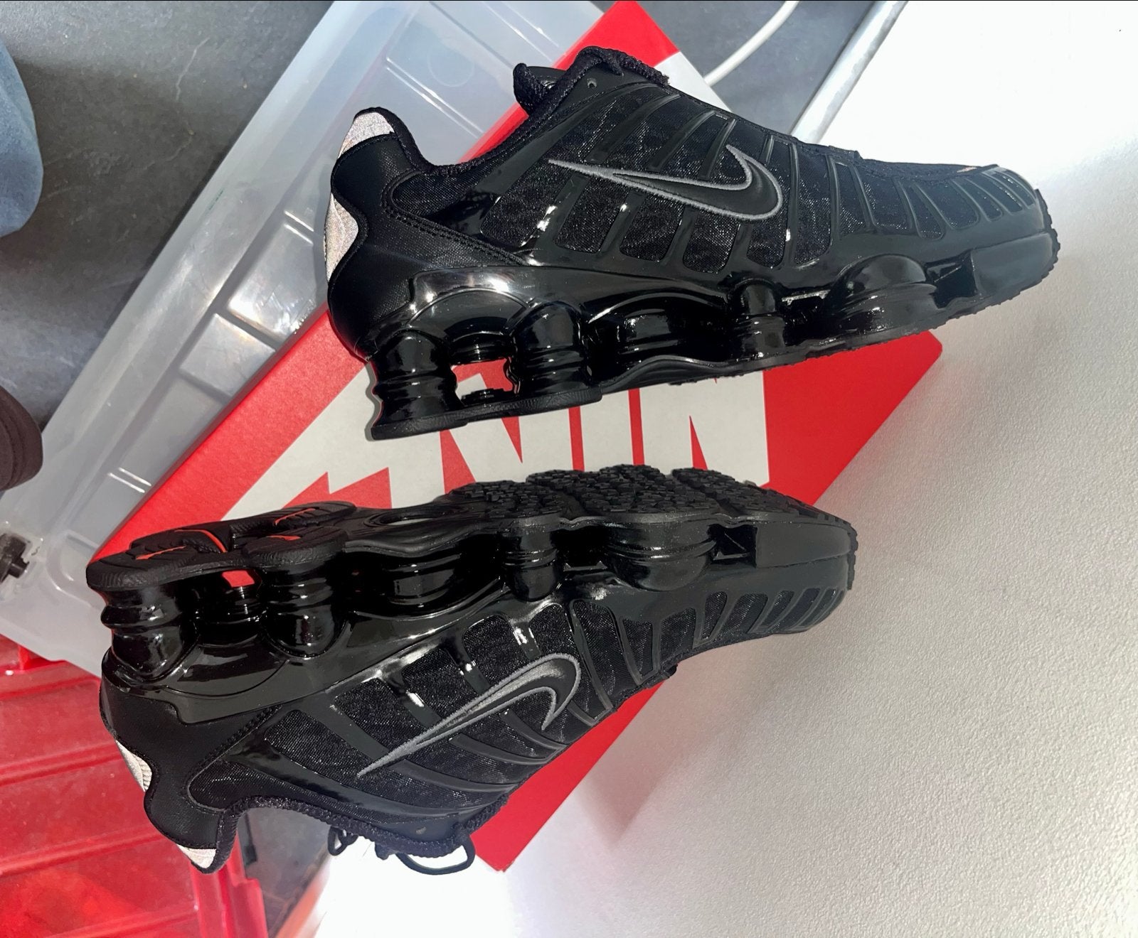 Nike Shox TL Zwart - Maat 44, Ophalen of Verzenden, Nieuw, Zwart, Sneakers of Gympen