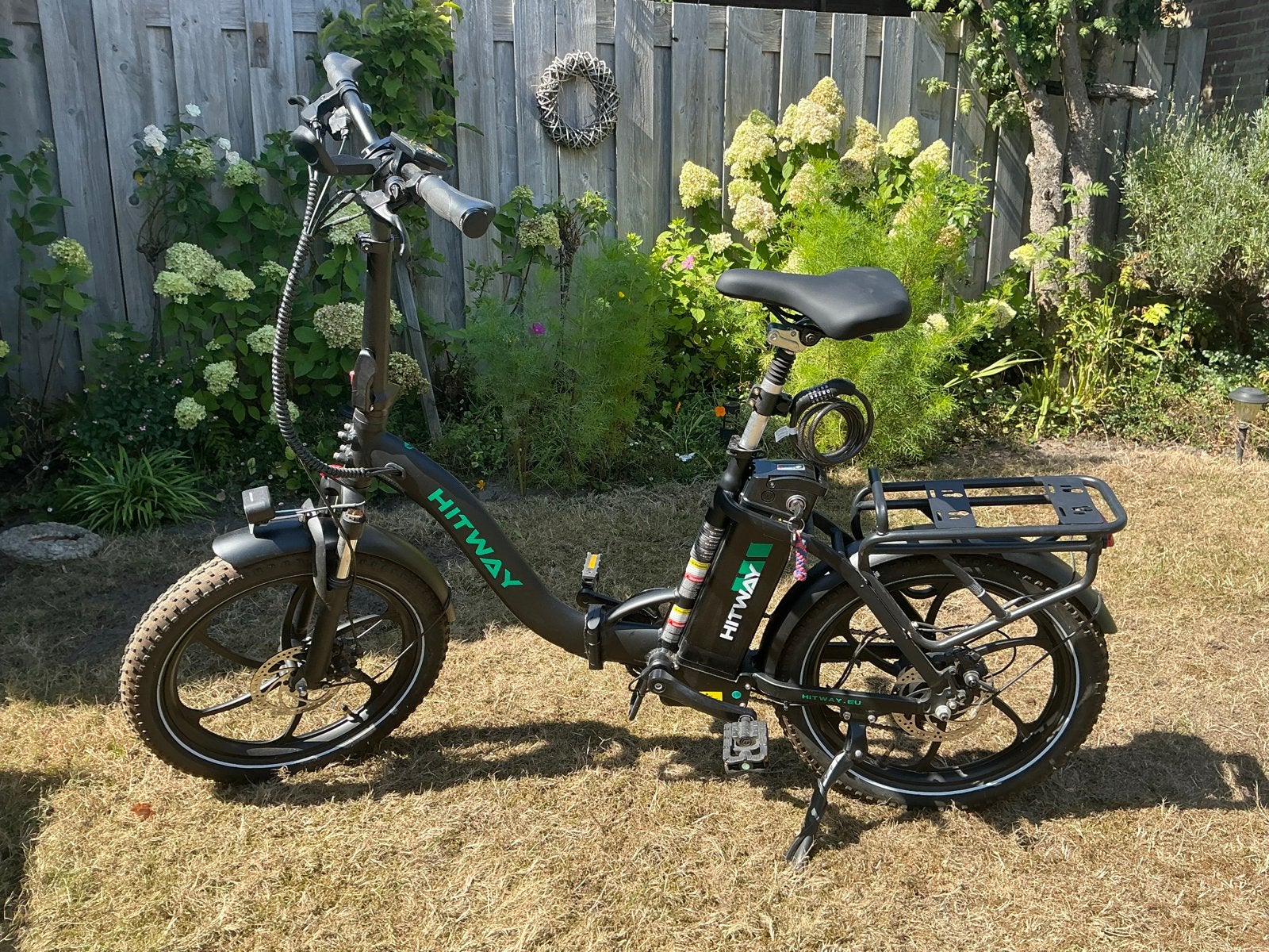 Hitway elektrische vouwfietsen - Perfect voor woon-werkverke, Fietsen en Brommers, Elektrische fietsen, Zo goed als nieuw, Minder dan 47 cm