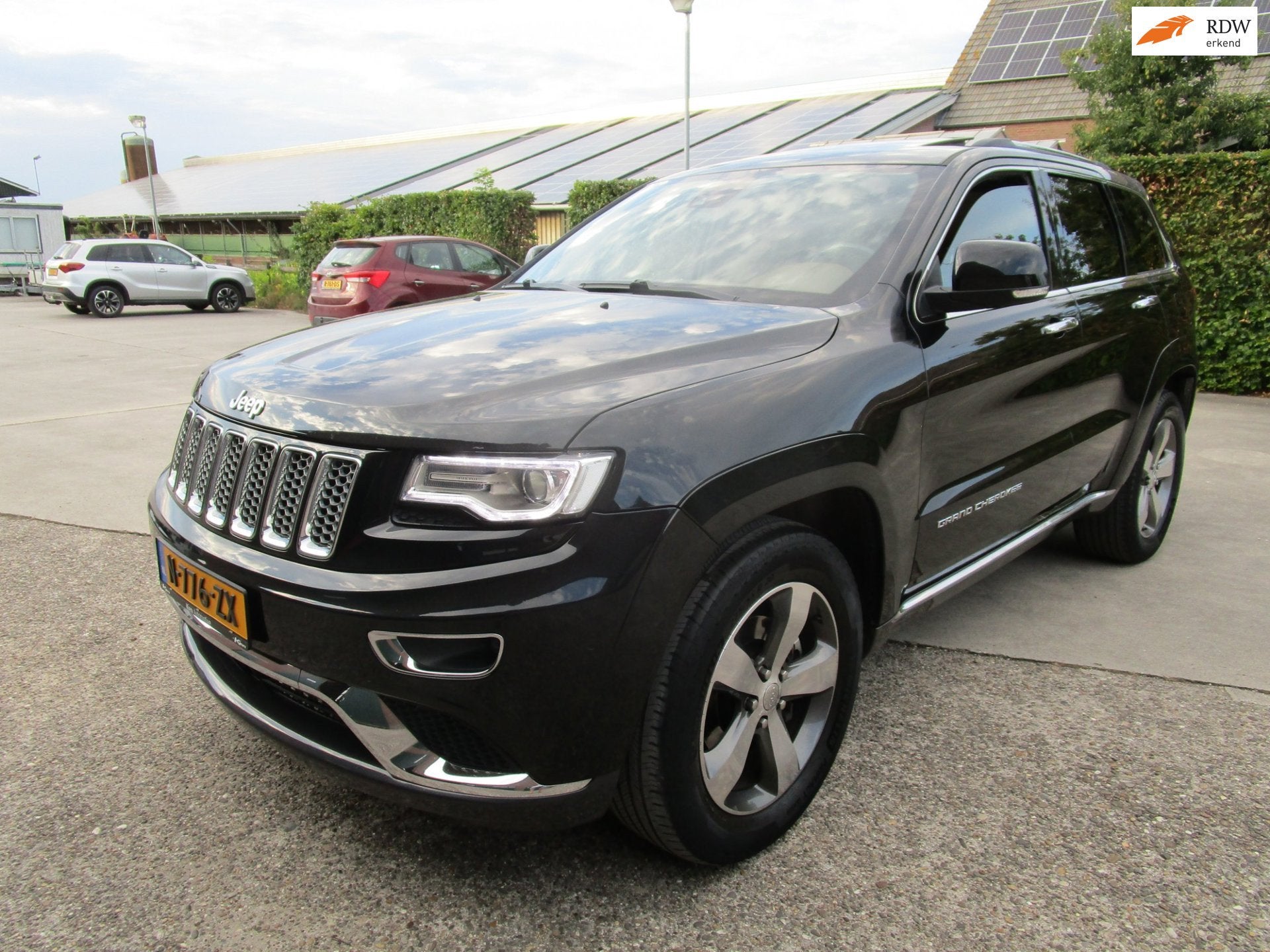 Jeep Grand Cherokee 3.0CRD Summit leer navi clima pano nieuw, Lichtsensor, Gebruikt, Euro 6, Leder