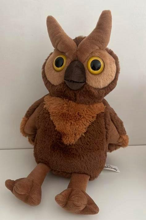 Zgan efteling knuffel uil, klaas vaak, Ophalen of Verzenden, Zo goed als nieuw, Overige typen