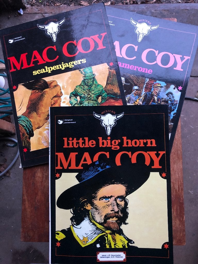 LOSSE VERKOOP ; Maccoy Mac Coy; vele delen: zie omschrijv., Meerdere stripboeken, Ophalen of Verzenden, Zo goed als nieuw, J.P. Gourmelen, A.H. Palacios