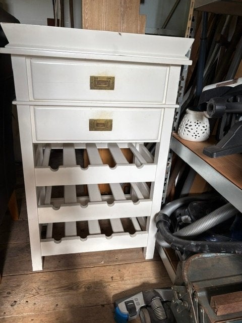 Houten Wijnkast, Ophalen, Gebruikt, Hout, 5 tot 15 flessen