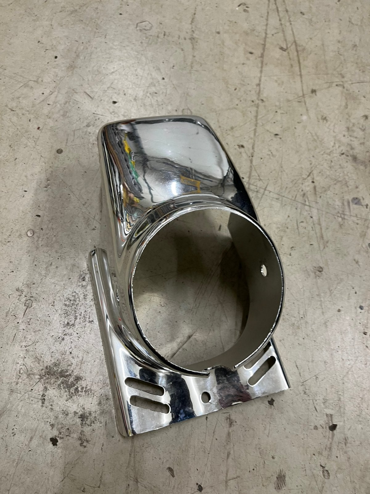 Puch maxi koplamp spoiler chroom, Ophalen of Verzenden, Koplamp