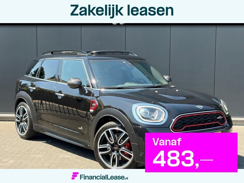 MINI Countryman 2.0 JCW All4 Pano ACC HUD H/K Camera Yours L, Automaat, 1998 cc, Bluetooth, Zwart