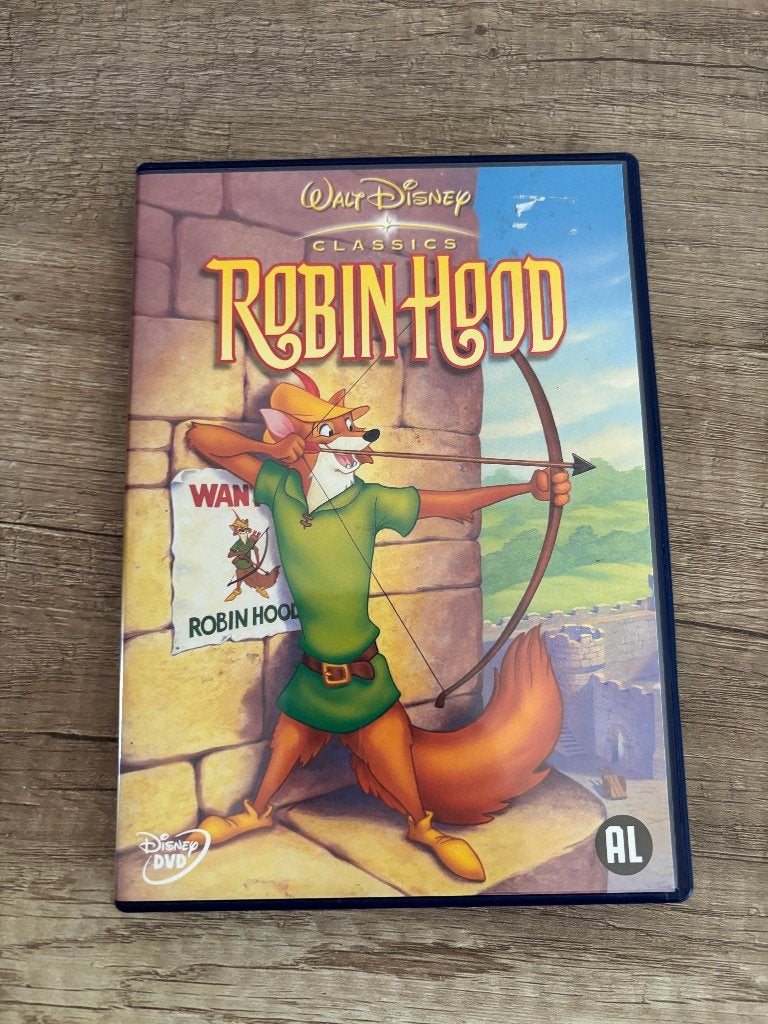 disney dvd robin hood, Europees, Tekenfilm, Alle leeftijden, Ophalen of Verzenden