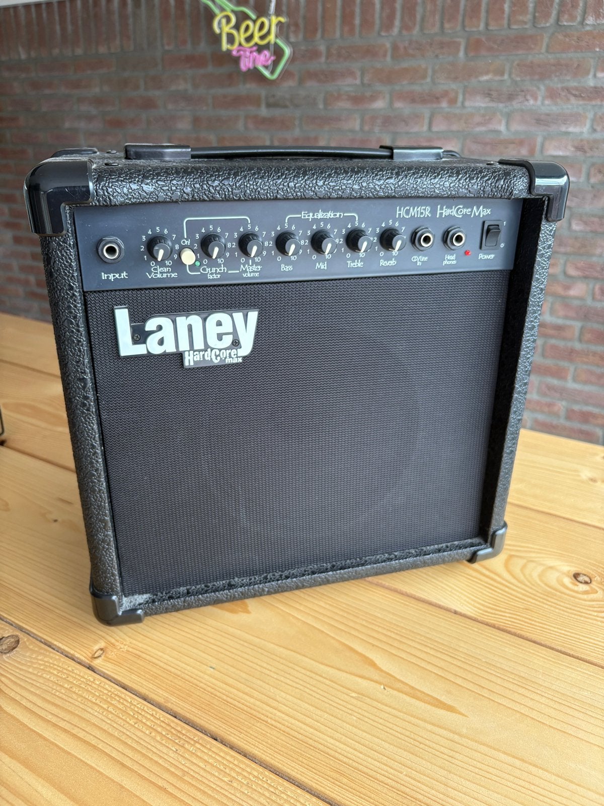 Gitaarversterker Laney HCM15R, Muziek en Instrumenten, Ophalen of Verzenden, Zo goed als nieuw, Gitaar, Minder dan 50 watt