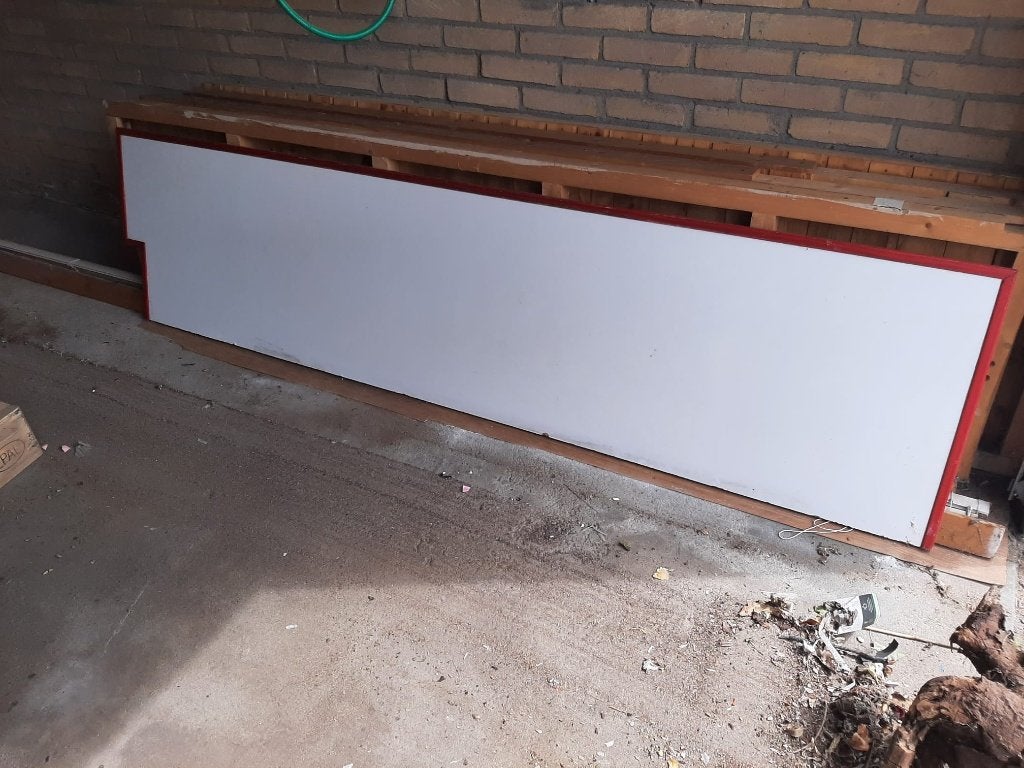 bureaublad wit gratis af te halen, Huis en Inrichting, Gebruikt, 56 cm, Hout, Kinderbureau