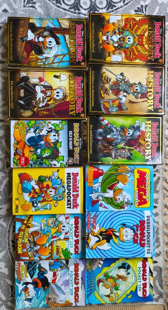 Donald Duck pockets, Boeken, Meerdere stripboeken, Ophalen of Verzenden, Gelezen, Donaldduck