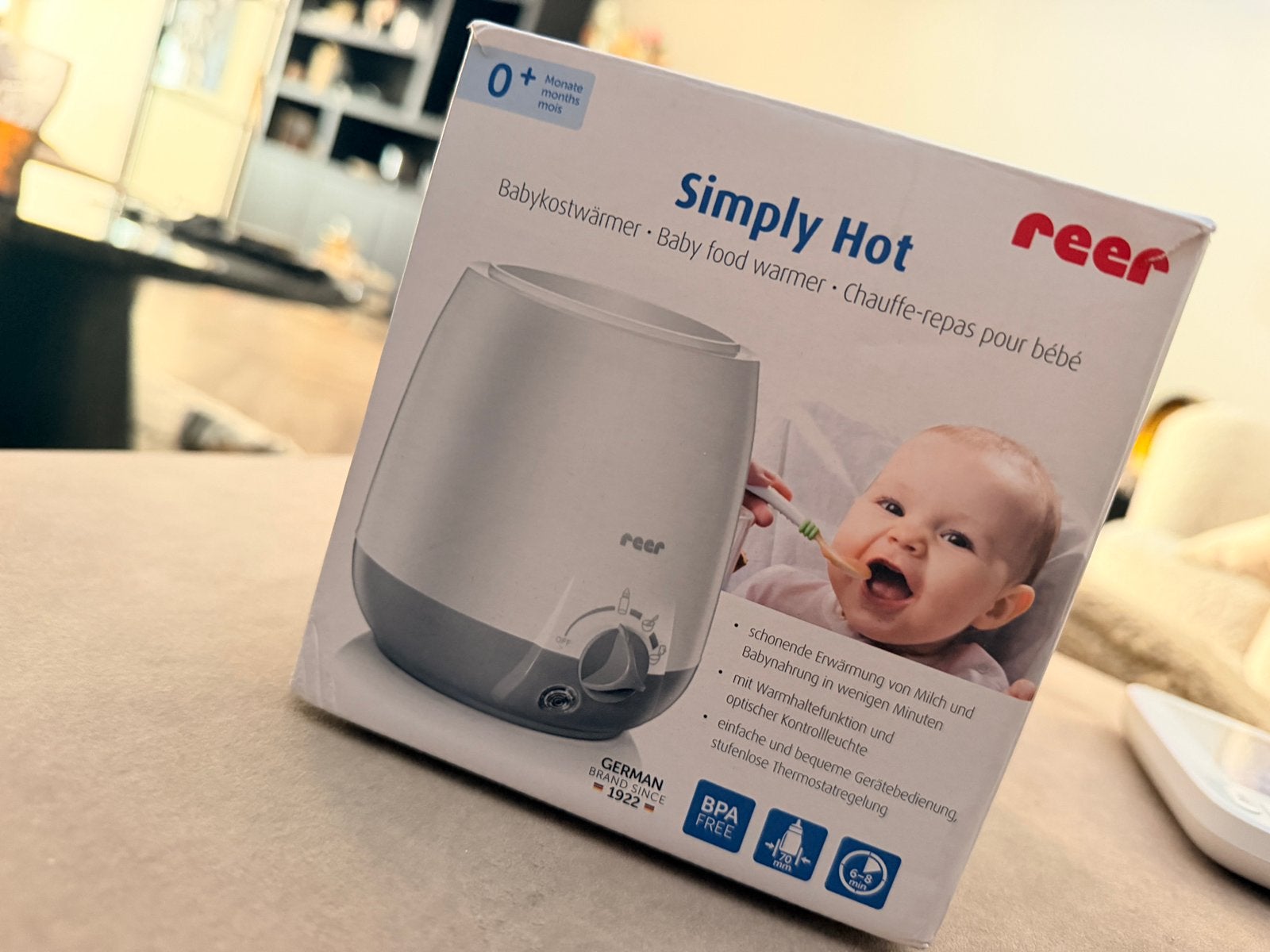 Reer simply hot / baby food warmer, Ophalen of Verzenden, Nieuw, Overige typen