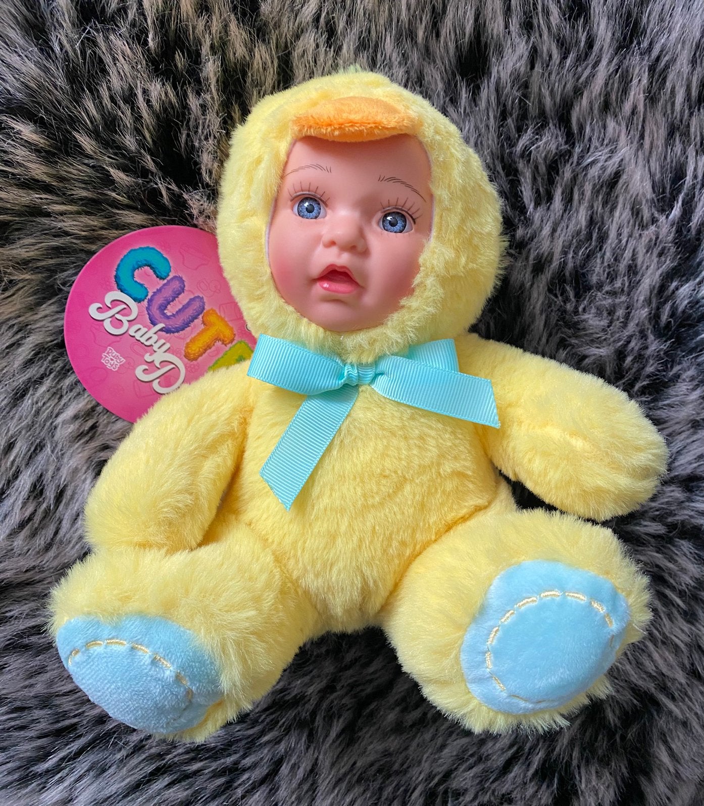 Baby doll eenden popje / 20 cm, Verzenden, Nieuw, Overige typen