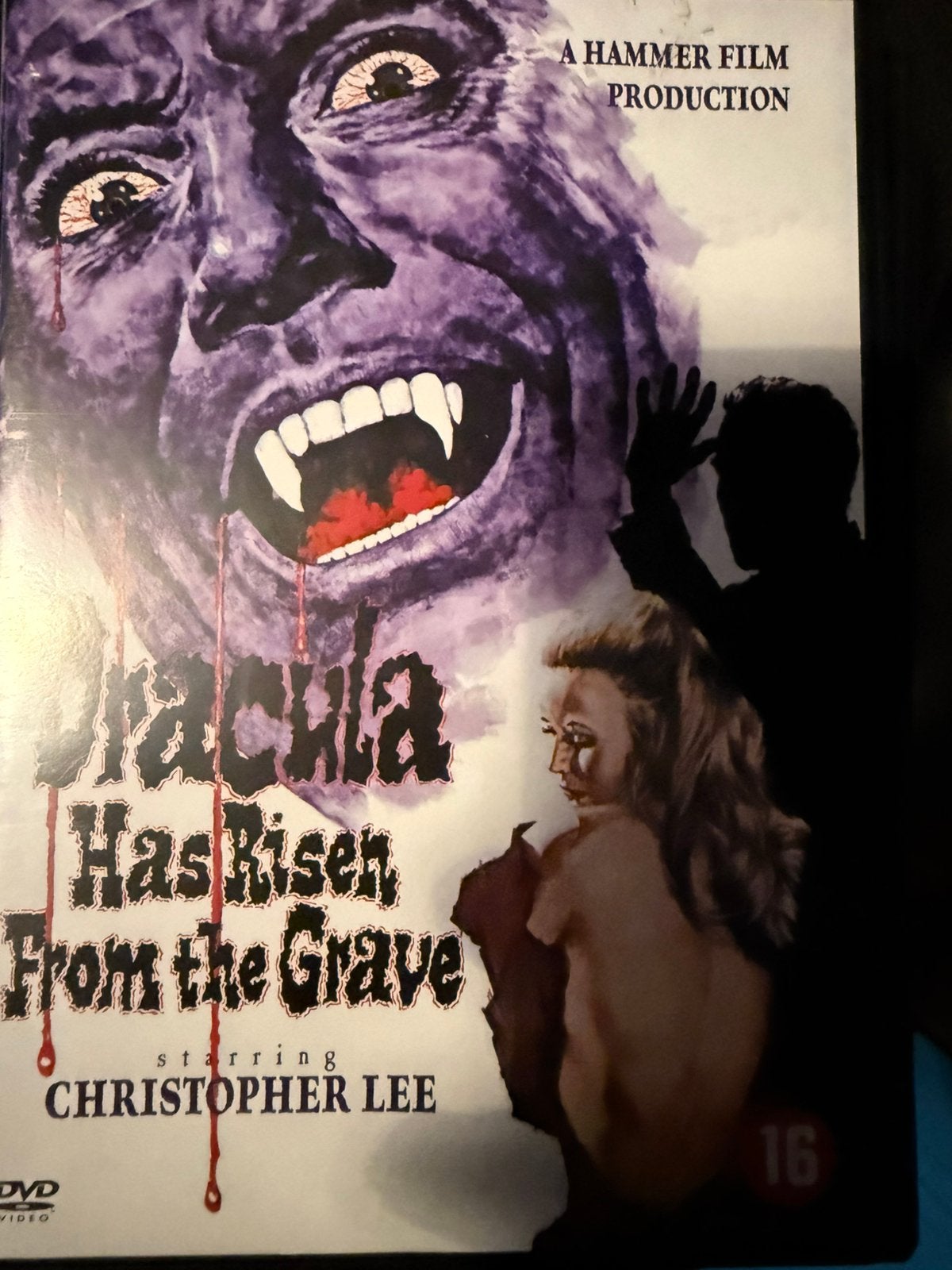 Dracula has risen from the grave dvd, Vanaf 16 jaar, Ophalen of Verzenden, Zo goed als nieuw