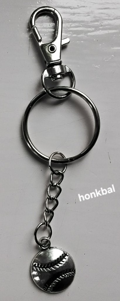 Sleutelhanger honkbal - honkballer - softbal - sport, Ophalen of Verzenden, Nieuw, Sport