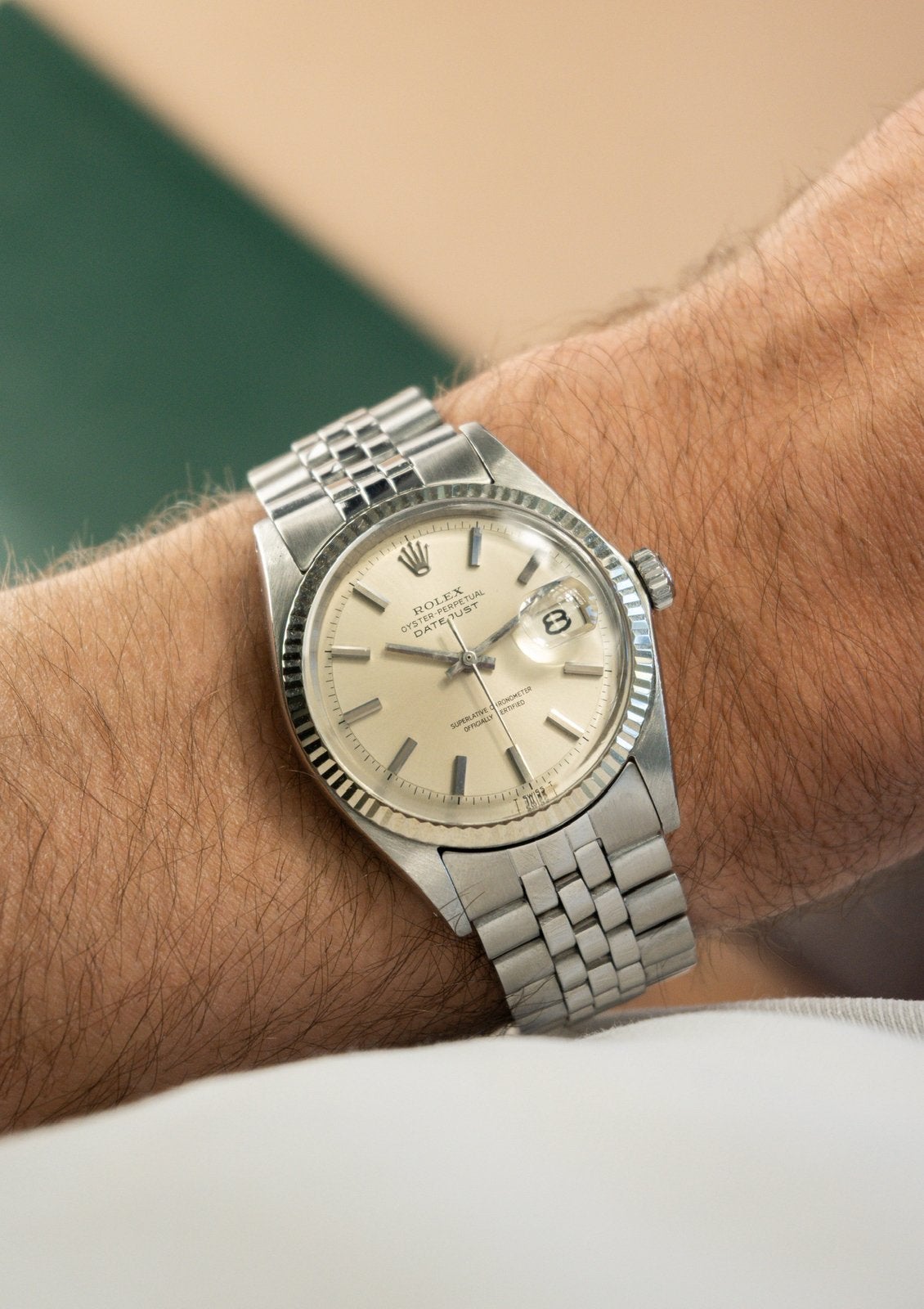 Rolex Datejust 36 Ref. 1601 | Uitstekende Staat, Staal, Polshorloge, Ophalen of Verzenden, Zo goed als nieuw
