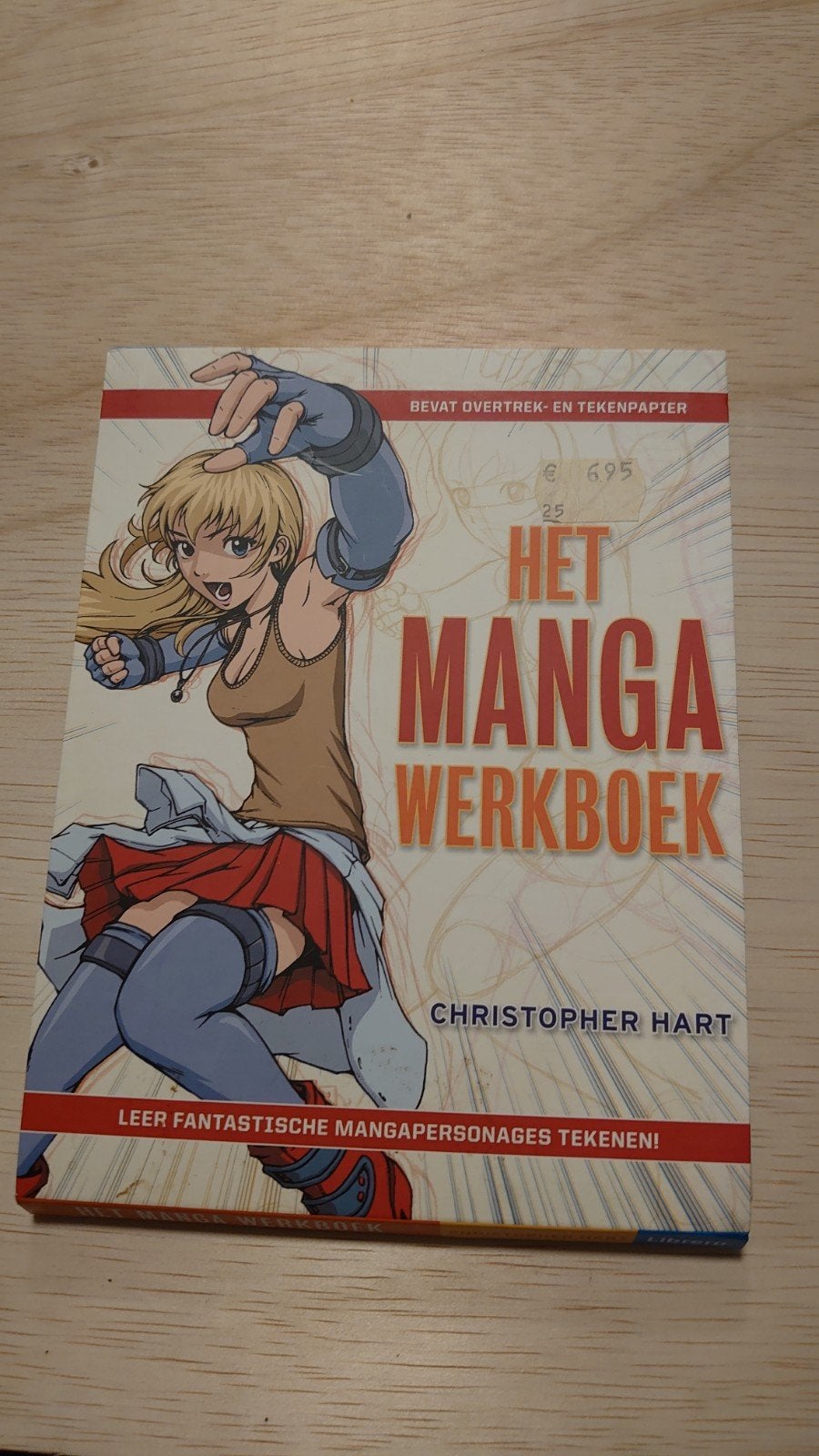 Het Manga Werkboek - Christopher Hart, Ophalen of Verzenden, Zo goed als nieuw, Overige onderwerpen, Christopher Hart