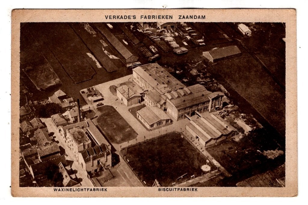 Zaandam Verkade Fabriek   Biscuitfabriek  &  Waxinefabriek, Verzenden, Voor 1920, Ongelopen, Noord-Holland