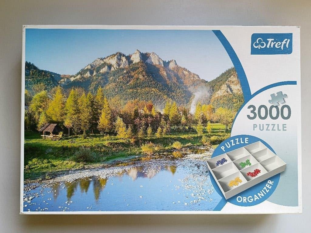 Puzzel 3000 stukjes Trefl, Ophalen of Verzenden, Meer dan 1500 stukjes, Gebruikt, Legpuzzel
