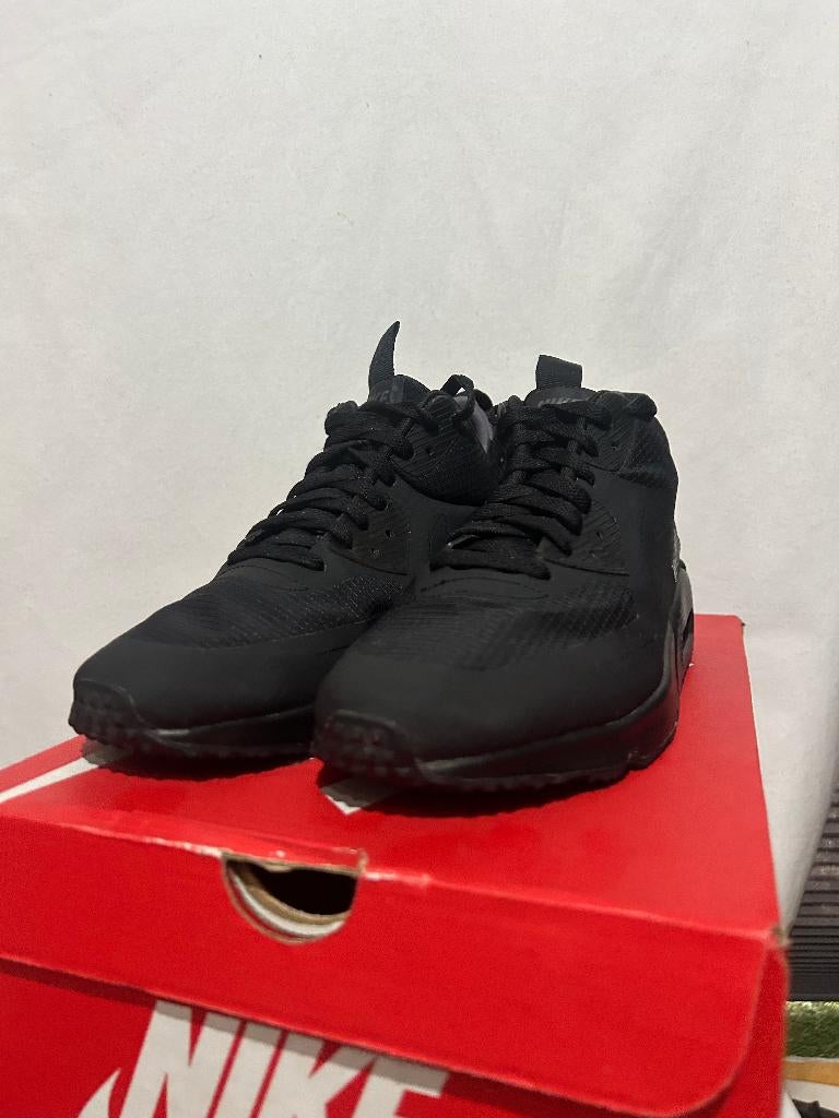 ALS NIEUW! Maat 45 - Nike Air Max 90 Mid Winter Black, Kleding | Heren, Schoenen, Verzenden, Zwart, Nike, Nike