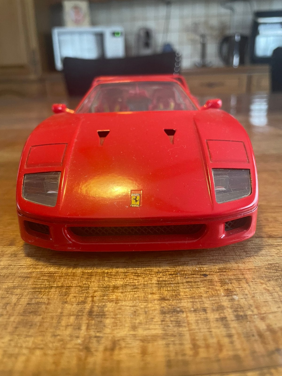 Ferrari f40.   1987.      1.18, Ophalen of Verzenden, Zo goed als nieuw, Bburago