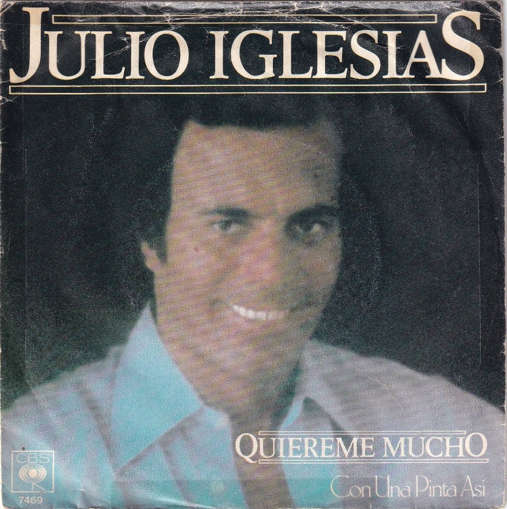 s 1315 Julio Iglesias – Quiereme Mucho / Con Una Pinta Asi, Fotohoes, Ophalen of Verzenden, Gebruikt, Overige genres